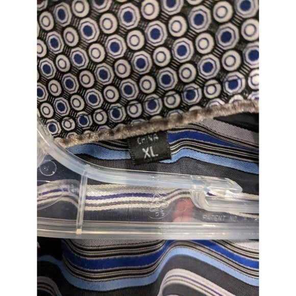 bugatchi uomo men shirt long sleeve button down Striped‎ Size Xl - Picture 3 of 4